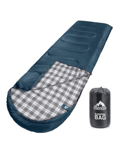 Saco de Dormir MEREZA Flannel XL 4 Estaciones 229.9x81.8cm