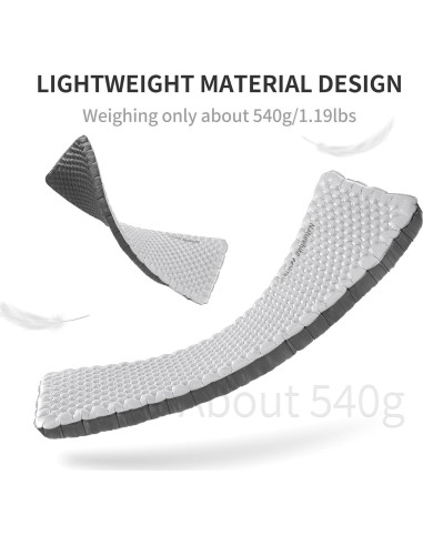 Colchón Inflable Ultraligero Naturehike 6.5R 196x64cm Plata