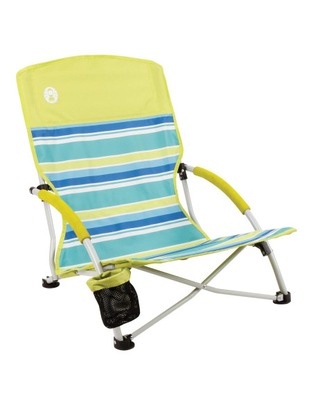Silla de Playa Ligera Coleman Utopia Breeze Amarilla 113kg