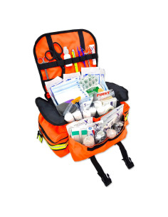 Bolsa de Trauma EMT Pequeña Lightning X Naranja 43x23x28cm