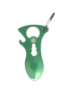 UST Spork Multi-Herramienta de Acero Inoxidable Verde
