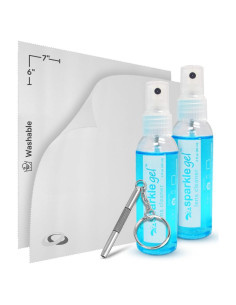 Kit de limpieza de gafas OPTIPAK - 2x2oz spray + 2 paños + destornillador