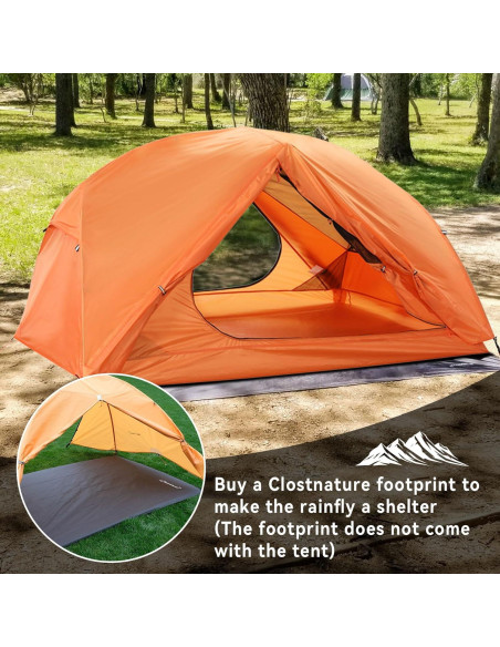 Tienda de Camping Clostnature Taurus 2 Personas Impermeable