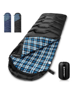 Saco de Dormir Bessport Grande Forrado de Franela -18C a 0C