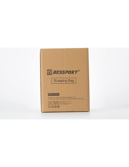 Saco de Dormir Bessport Grande Forrado de Franela -18C a 0C