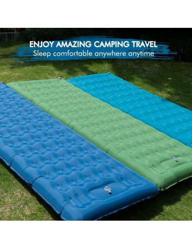Almohadilla Inflable MEETPEAK 5" Extra Gruesa para Camping