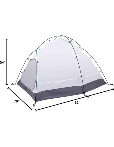Tienda de Camping ALPS Mountaineering Tasmanian 3 Personas