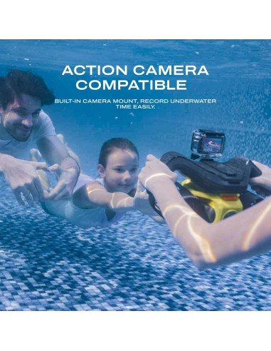 Scooter Acuático LEFEET C1 Amarillo IPX8 30m 60min Batería