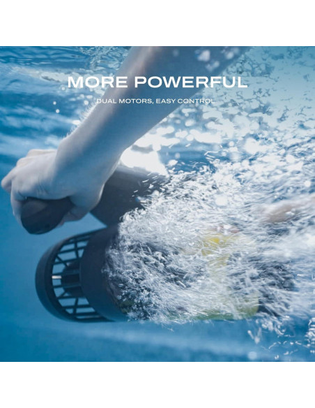 Scooter Acuático LEFEET C1 Amarillo IPX8 30m 60min Batería