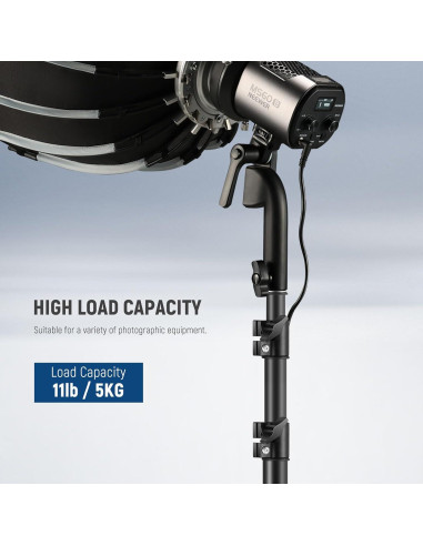 Soporte de Luz NEEWER ST178R Plegable 70" Negro