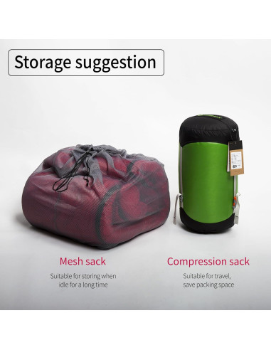 Saco de dormir AEGISMAX Ultra Future I Lengthen -10C