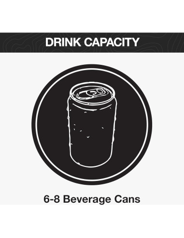 Enfriador Personal Pelican 8QT con Paquete de Hielo 7.57L