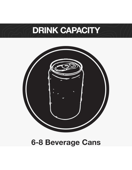 Enfriador Personal Pelican 8QT con Paquete de Hielo 7.57L