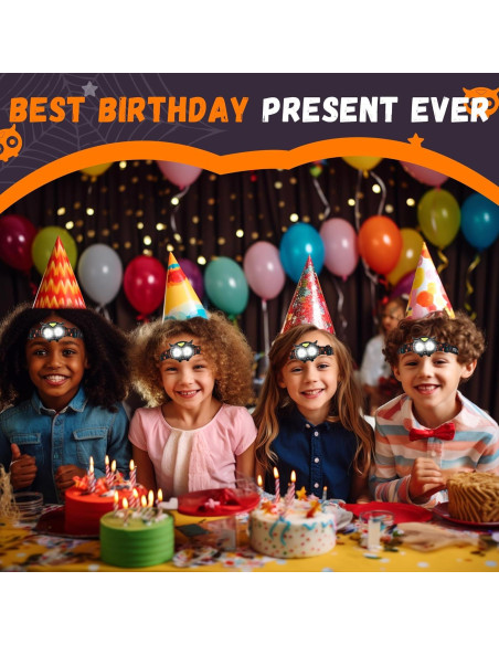 Paquete de 2 Linternas LED PINSAI para Niños y Adultos