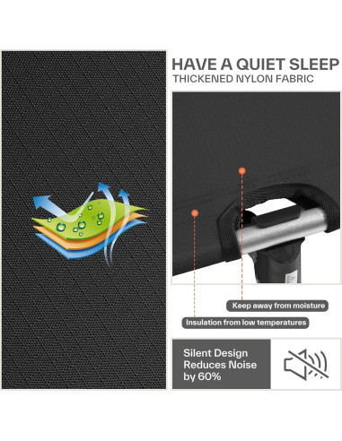 Cama de Camping Plegable Sportneer Ultraligera 190x70cm 150kg