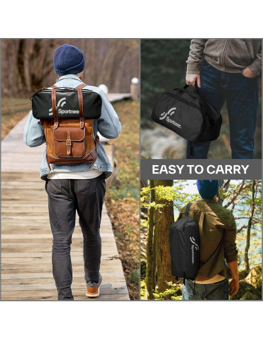 Cama de Camping Plegable Sportneer Ultraligera 190x70cm 150kg