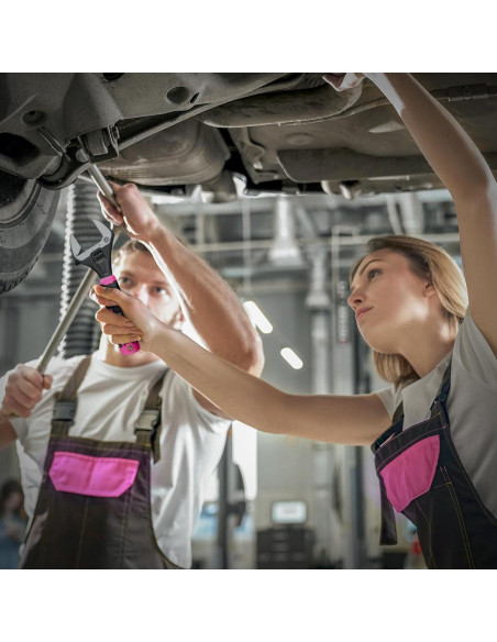 Llave Ajustable DURATECH 20 cm Boca Ancha Acero CR-V Ergonómica