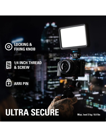 Montaje Ajustable Elgato Zapato Frío 1/4" (6.35 mm) para Luz