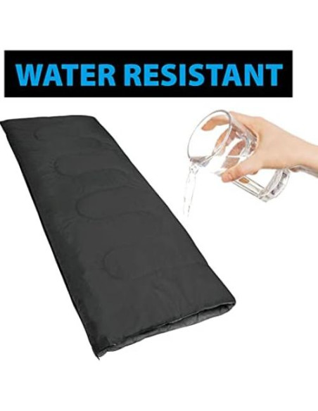 Saco de Dormir Trail Maker 4 Estaciones Negro 180x76 cm