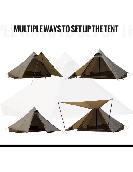 Tienda Ultraligera OneTigris Tetra 1-2 Personas Impermeable