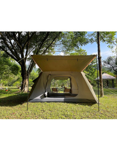 Tienda de Camping Tres Osos LC03 para 6 Personas Impermeable