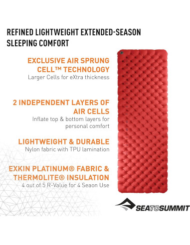 Colchón de Aire Aislado Sea to Summit Comfort Plus XT 182.9x63.5cm