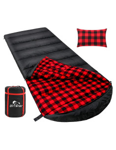 Saco de Dormir Extra Grande Orrstar para Clima Frío - 0C
