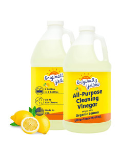 Vinagre de Limón Amarillo Original 1 Galón - Limpiador Multiusos