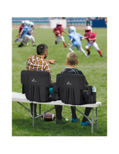 Asiento de Estadio Sportneer Acolchado Negro 52 cm 6 Posiciones 2