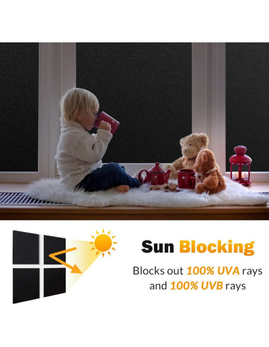 Película de Ventana Opaca rabbitgoo 30x200 cm Bloqueo Luz UV