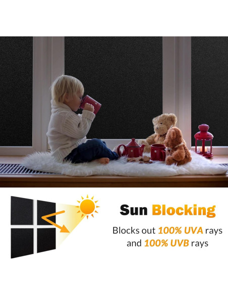 Película de Ventana Opaca rabbitgoo 30x200 cm Bloqueo Luz UV