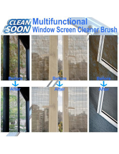 Kit Limpiador de Ventanas 5 en 1 Cleansoon, Mango Ajustable 30-68.6 cm 2