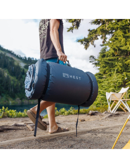 Colchón de Camping HEST Foamy 198.1x63.5cm Espuma con Memoria