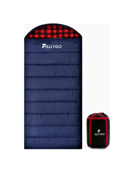 Saco de dormir PALLYGO 0 C para invierno 90x36 cm unisex