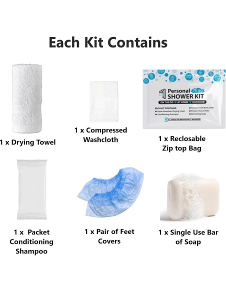 Kit de Ducha Personal Compacto pH Advantage - Higiene para Viajes