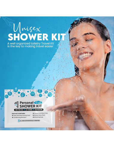 Kit de Ducha Personal Compacto pH Advantage - Higiene para Viajes