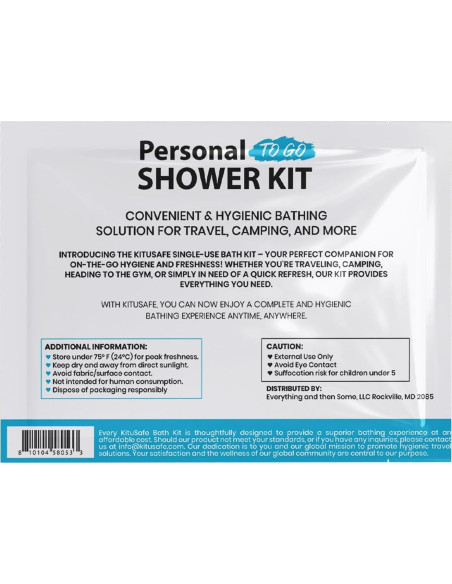 Kit de Ducha Personal Compacto pH Advantage - Higiene para Viajes