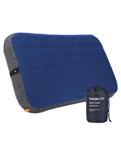 Almohada Inflable de Camping TREKOLOGY ALUFT Ultra 61x38cm Azul