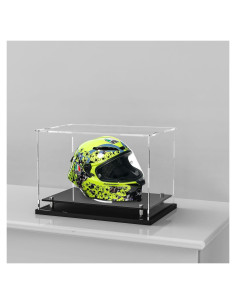 Estuche de Exhibición de Casco Mini WANLIAN Acrílico 20.3x15.2x17.8 cm