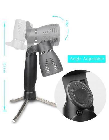 Lámpara LED EMART para Fotografía 5500K - 2 Juegos Portátil