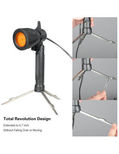 Lámpara LED EMART para Fotografía 5500K - 2 Juegos Portátil