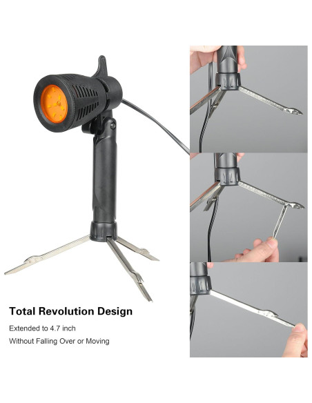 Lámpara LED EMART para Fotografía 5500K - 2 Juegos Portátil