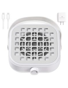 Extractor de Polvo de Uñas CHRISTINE SHELLY 6000RPM Blanco