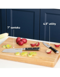 Set de Cuchillos T-fal Ice Force 2 Piezas Acero Inoxidable 2
