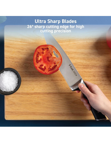 Set de Cuchillos T-fal Ice Force 2 Piezas Acero Inoxidable