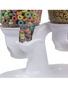 Dispensador de Cereal Doble Home Basics 6.84L Blanco 2