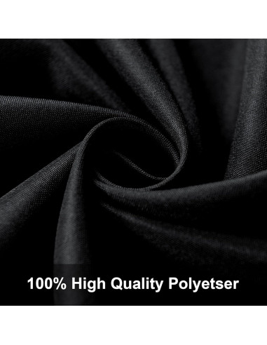 Fondo de Fotografía Joccun 5x7ft Negro de Poliéster