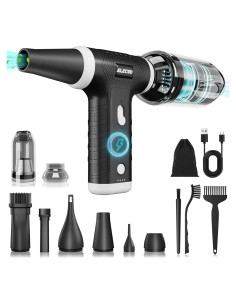 Soplador y Aspiradora Eléctrica ELECGO 150000 RPM 120W