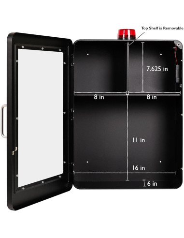 Estación Médica de Emergencia KITS DE SOBREDOSIS - Montaje en Pared