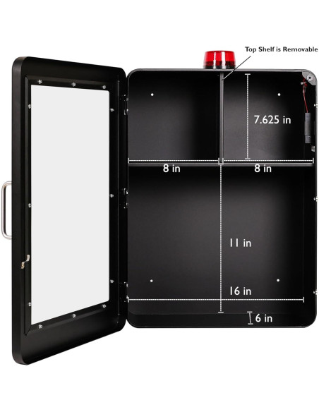 Estación Médica de Emergencia KITS DE SOBREDOSIS - Montaje en Pared